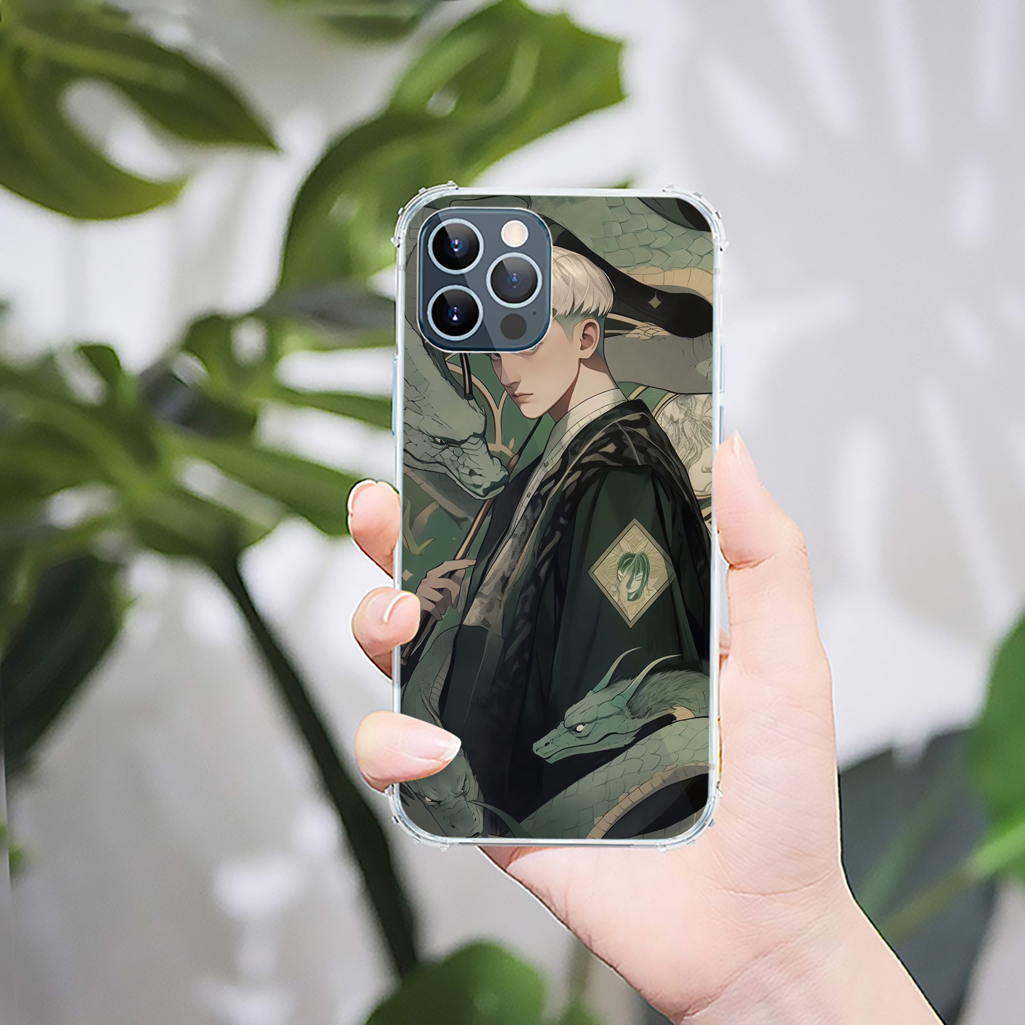 （画像用） Harry Potter ハリー・ポッターシリーズ 【iPhone 12シリーズ対応】透明スマホケース（クリアソフトケース）